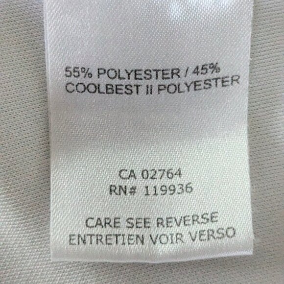 ⛳ N VO  Nikki Sleeveless Golf Polo - White - Medium - EUC ⛳ - Picture 7 of 8